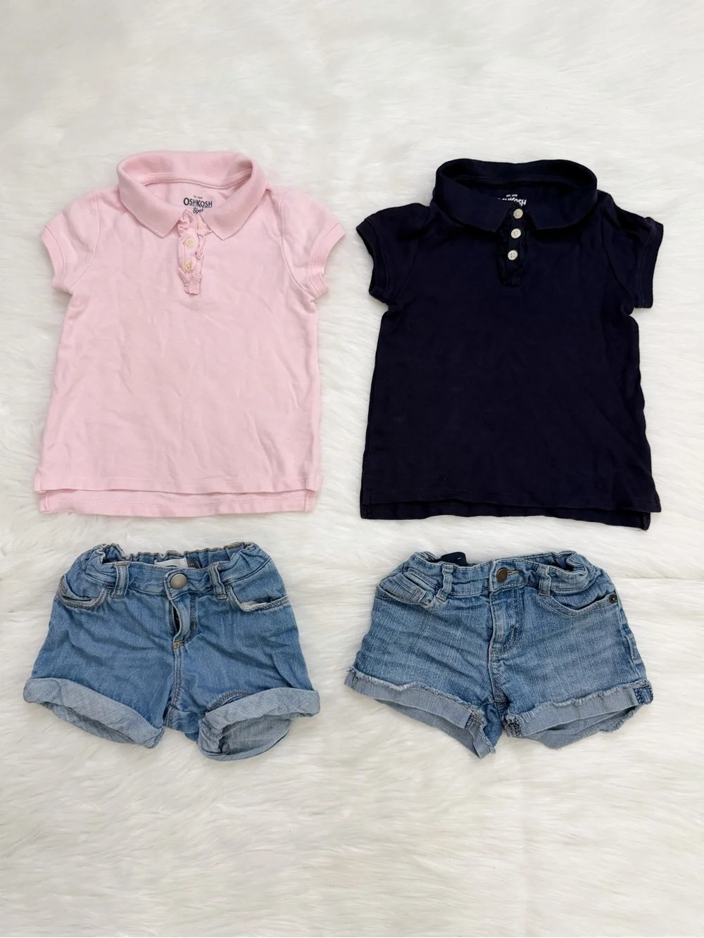 Girls Toddler Size 4T Summer Clothes LOT